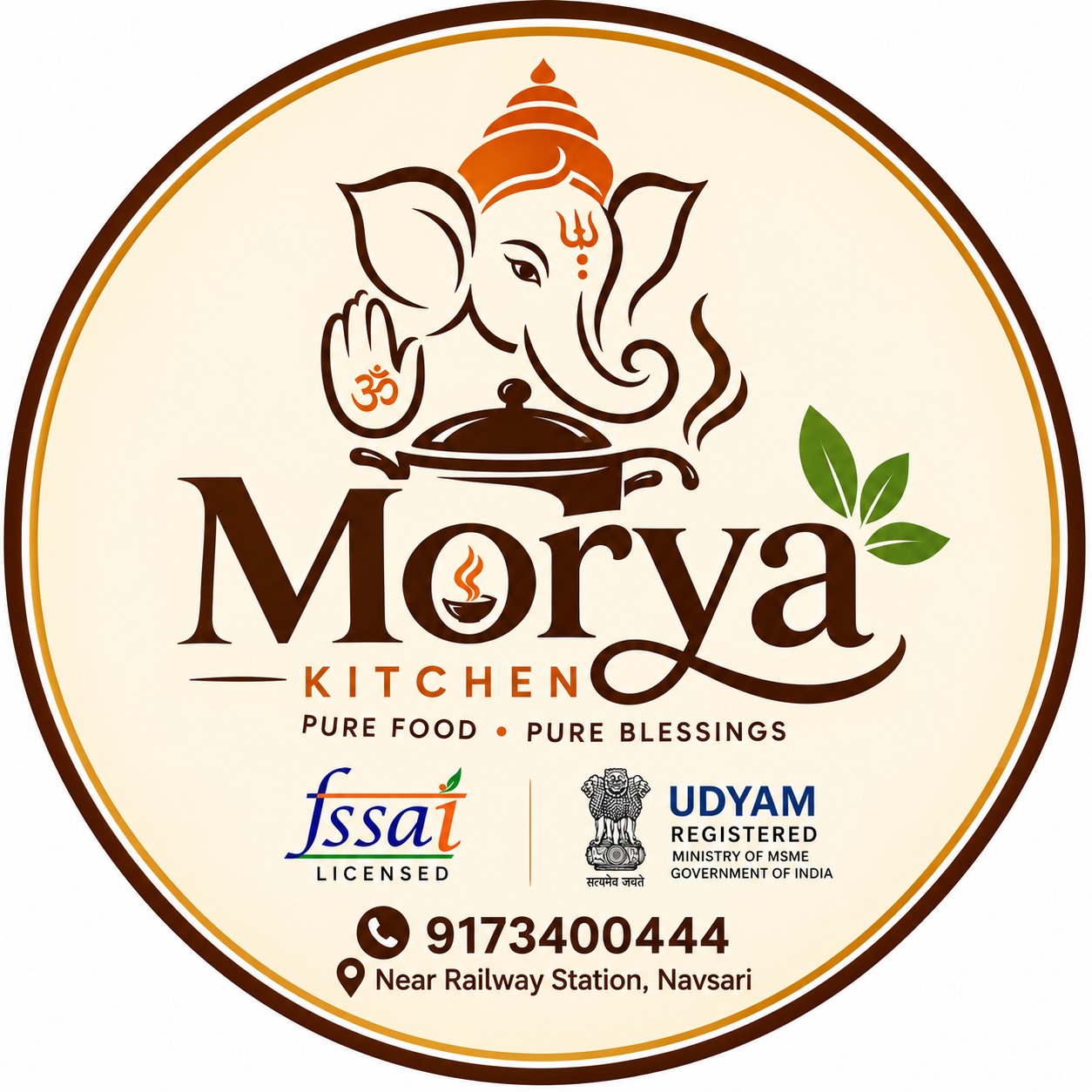 Morya Kitchen original logo